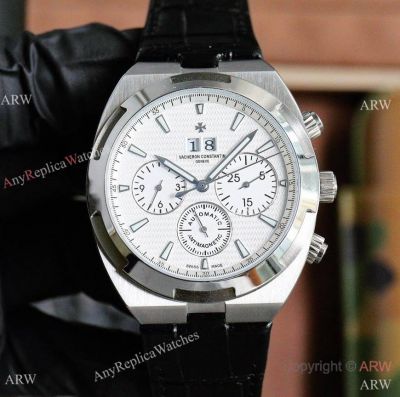 Best Quality Vacheron Constantin new Overseas Deep Stream Watches Ss White Dial